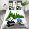 3D Fun P-Pocoyo Elly Pato Cartoon Duvet Cover,Soft Throw  Bedding Bedroom Decor for Home Bedroom Bed Cover Kids Gift