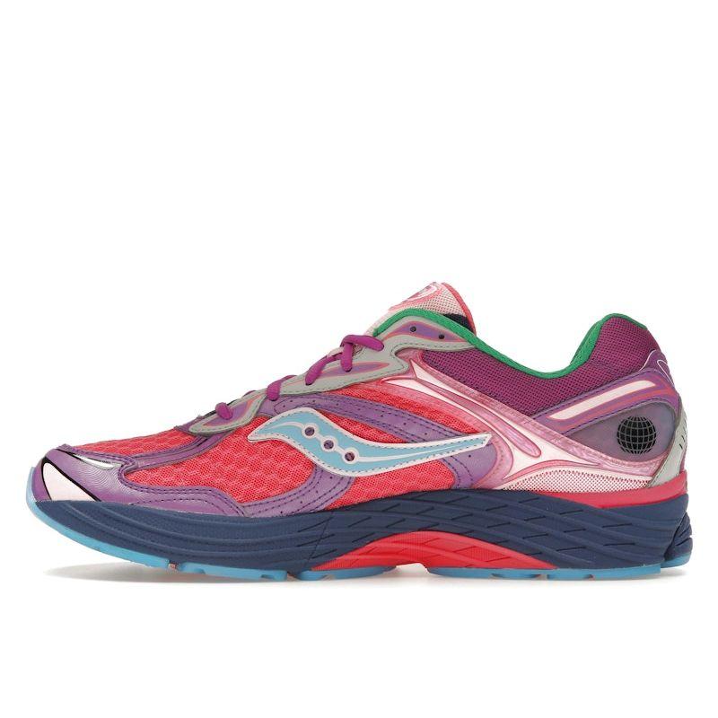 Jae Tips X Saucony ProGrid Omni 9 To Do List - Pink Unisex Sneakers Purple S70864-1
