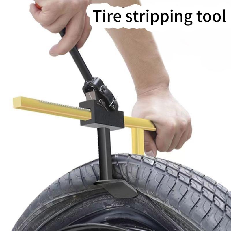 Car Tire Bead Breaker with Clear Gear Manual Tire Changer Motorcycle Car Tires Replace Bead Breaker Tire Changing Tool