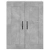 Highboard Concrete Grey 69.5 x 34 x 180 cm Particleboard