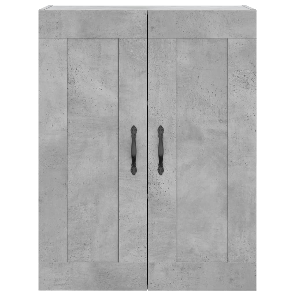 Highboard Concrete Grey 69.5 x 34 x 180 cm Particleboard