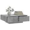 Vidaxl Salontafel, Beton Grijs, 90X60X31 Cm