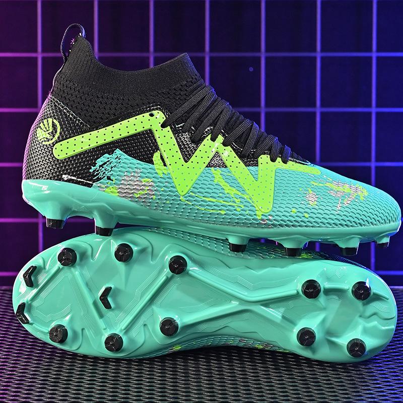 Mens Football Shoes Sport Activities Workout Grass Society Soccer Cleats Ultralight Male Original Professional Society Football Boot Men