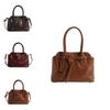 Retro Tote Bag For Women With Golden Buckle Decoration For Daily Use