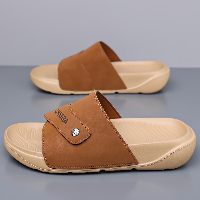Herren Übergröße Strand Sandalen Leichte Outdoor Slides Lässige Sommerschlappen für Reisen Garten Tägliches Tragen Reise Gehen