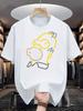 Homer Simpson BartS Classic Unisexs TShirt Print SummerWomen Tee Streetwear Casual Oversize Short Sleeve ONeck