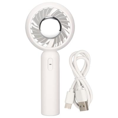 Handheld Fan USB Charging 3 Speeds Quiet ABS Fast Cooling Easy Operation Mini Portable Fan for