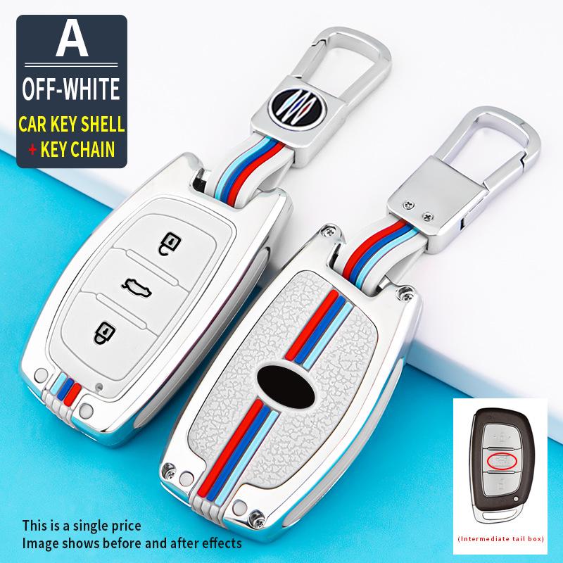 Premium Key Cover for Beijing Hyundai ix35, Lingdong, Mingtu, Langdong, Yuedong, Rena, and Festa