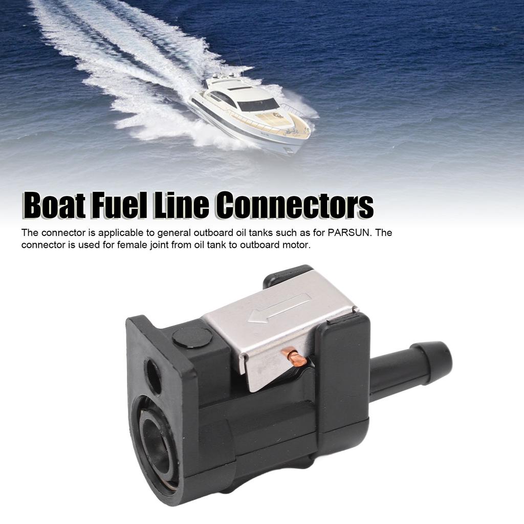 Fuel Line Engine Connector ABS Anti Static 12L 24L Oil Tank Female Fuel Line Hose Adapter for PARSUN