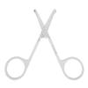 Stainless Steel Round Nose Nose Hair Scissors Safe Clean Beauty Scissors for Nose Eyebrows Eyelashes Men Moustache