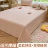 Simple Stripe Bed Sheet Single/Double 3Pcs Bedding Set For Home Dorm