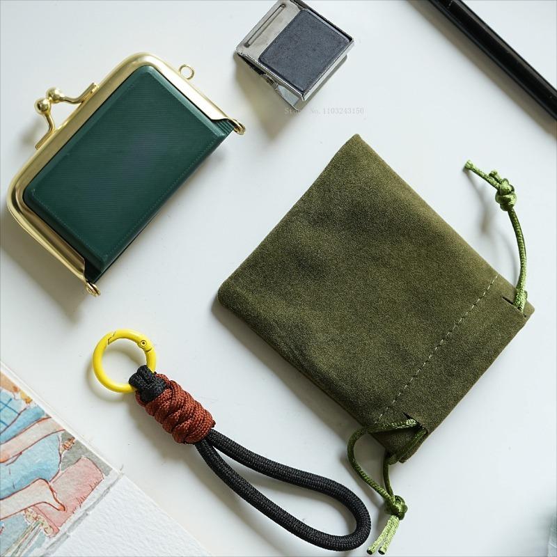 

Retro Matte Gold Portable Paint Box Storage Bag Set Art Sketching Painting Ceramic Palette Handbook Water Color Drawing Clip зелений