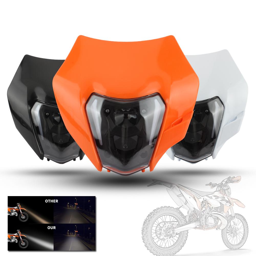 Head Lamp Motorcycle Led Headlight 2008-2016 for KTM EXC XC SX EXCW SXW Duke 125-500 Focos Para Moto Dirt Bike Enduro Motocross