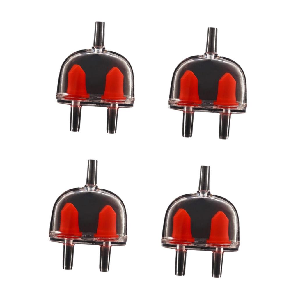 4 Pieces Aquarium Air Check Valves Stop Valve Non Backflow Aquarium Air Pump