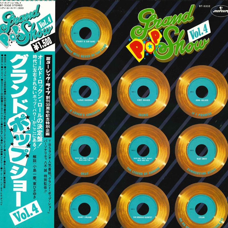 

LP Record VARIOUS - Grand Pop Show Vol.4 BT5332 MERCURY 1980 Japan Obi Pop Used