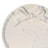 Decorative Tray Creative Shape Home Decor White Matte Jewelry Vanity Countertop Organizer