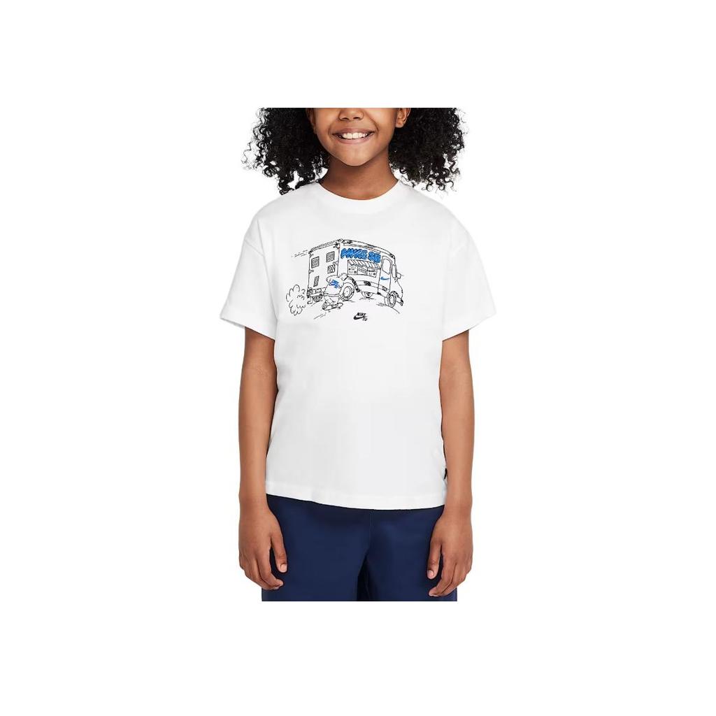 New Nike Grade School T Shirts HQ3226-100