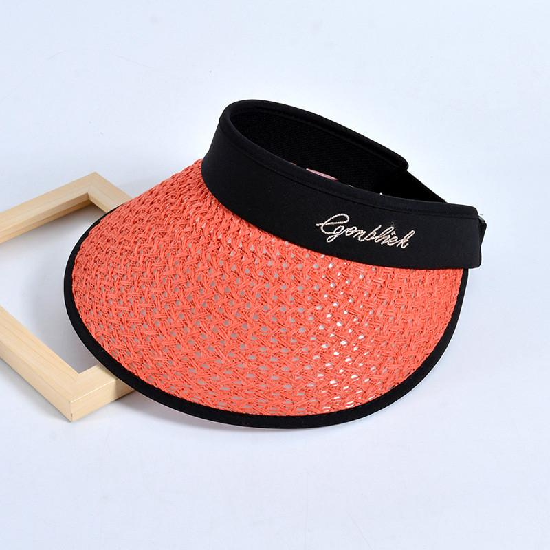 Summer Sun Protection Hat With Large Brim For Women Outdoor Beach Shade Cap