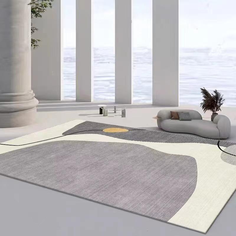 Supply Crystal Velvet Carpet, Living Room Sand And Coffee Table Carpet, Light Luxury Household Large Area Full Floor Mat