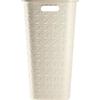 Coffre à linge - Curver - Softex - 56 L - Beige