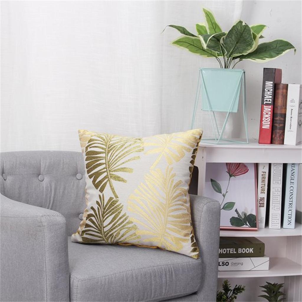 Decorative Throw Pillow Case Cushion Cover 18x18 Inch Square Zipper Waist Pillowcase Pillow Protector Cases Sham For Home Bedroom Couch Sofa Bed Patio