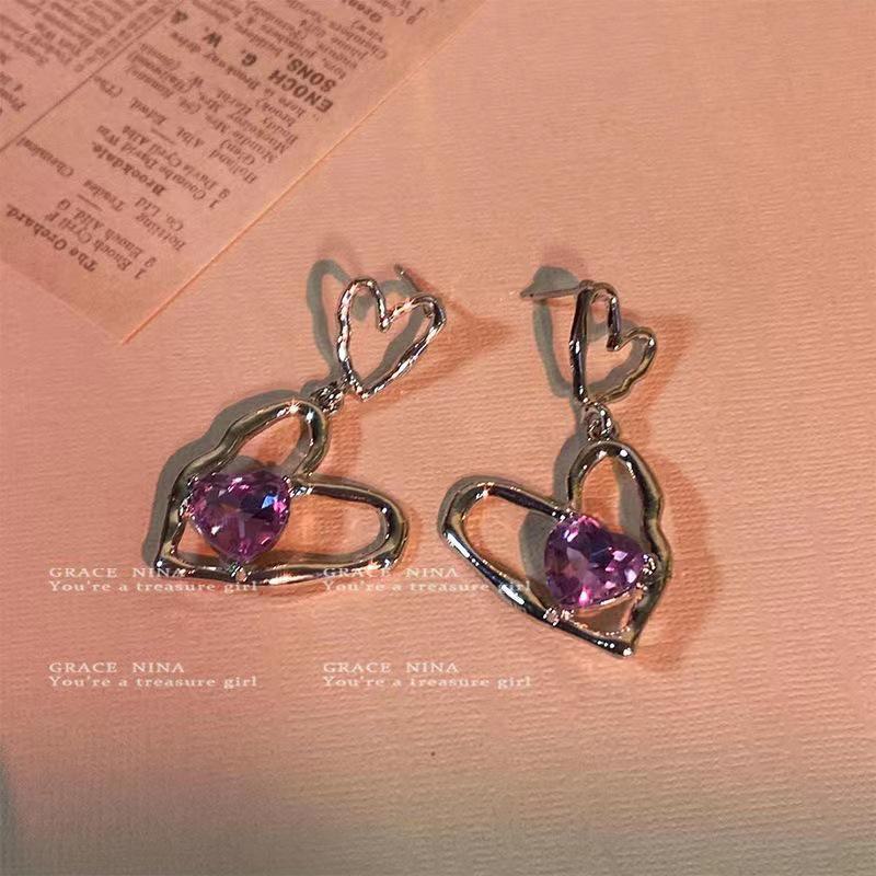 Bowknot Flower Earrings 2025: Trendy, Niche, High-End Luxury, Simple Design for Women