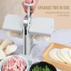 1pc Manual Press Dumpling Maker Easy To Use Mould DoubleHead Wrapper Dumpling Pastry Making Tools Food Machine Kitchen Accessories
