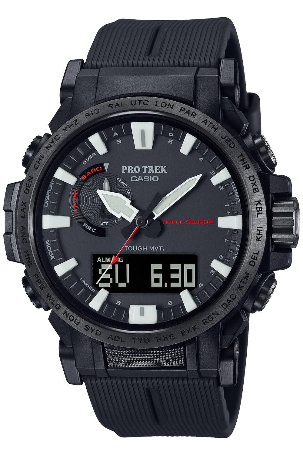 

Protrek Watch Line Radio Solar Biomass Plastic Black [Casio] [Climber PRW-61Y-1BJF для чоловіків