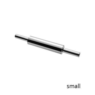 

Professional Stainless Steel Metal Rolling Pin for Baking Cookie, Pizza, Fondant, Pie Crust, Dough,Household Kitchen Tools
