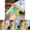 Adorable Cartoon Bunny Keychain Colorful Resin Rabbit Bag Charm Key Accessory