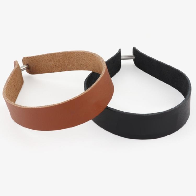 2 Pcs Leather Pull Strap for Bike Cycling Accessories Bicycles Carriers Block Pull Belt Handle