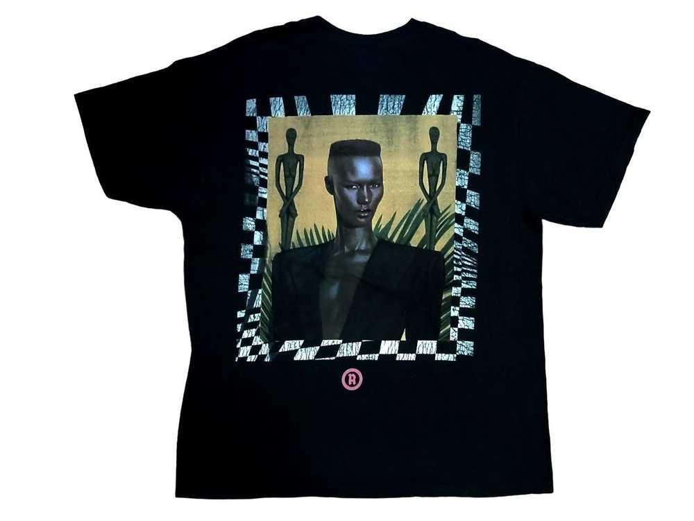 NEW! Grace Jones Black Cotton Unisex All size S-5XL Gift Fans Shirt MI343 S