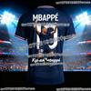 2026 Mbappé #10 3D Gedrucktes Fußball T-Shirt Herren Damen Kinder Trainingsshirt Freizeit Sportbekleidung Sommer Fan Edition Fußballtrikot