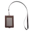 With Lanyard Work Card Holders Solid Color ID Card Cover Daily Life Name Badge Holder  Bank Bus