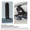 Universal Car Glasses Holding Clip Hanger Eyeglasses Mount For BMW M 1 3 4 5 6 7 Series X1 X3 X4 X5 G20 G38 F48 E36 E39
