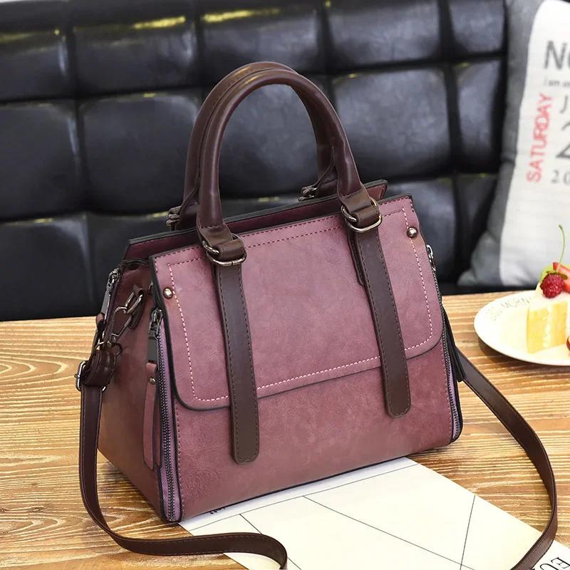 New Luxury Handbag Women Stitching Wild Messenger Bags Designer Brand Plaid Shoulder Bag Female Ladies Totes