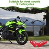 Deflektor Skrzydło Owiewki Motocyklowej Boczne Skrzydła Wiatrowe Motocykla Owiewka Płetwa Rekina Listwa Dziób Ptaka Do Modyfikacji Skutera Turystycznego