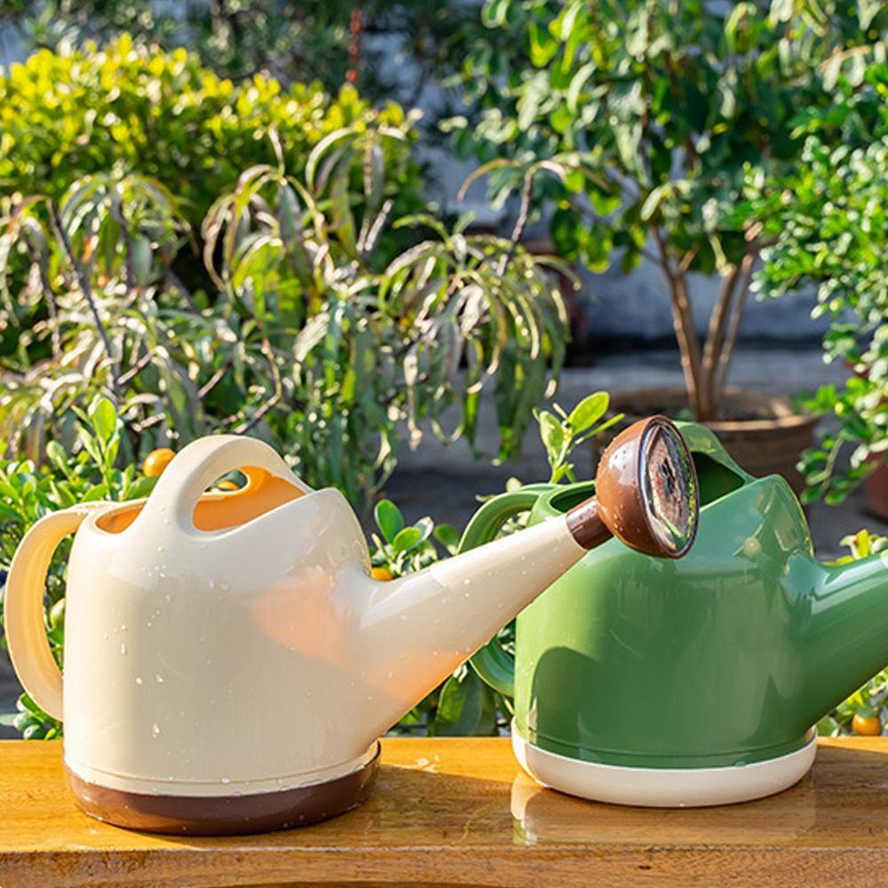 Large Capacity Watering Pot Thickened Long Spout Kettle Durable 4L Watering Can  Vegetable Planting