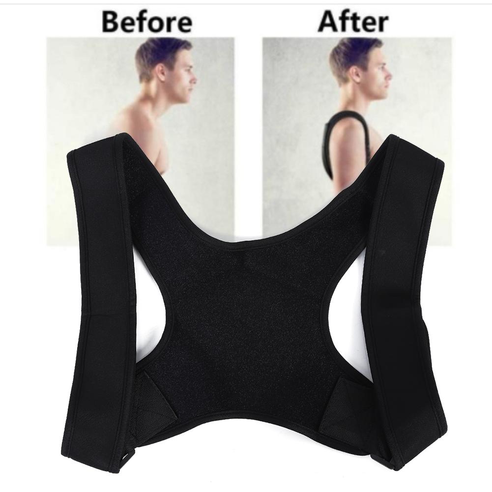 Men Women Hunchback   Corrector   Shoulder Back Support Brace Belt