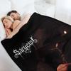 Sargeist black metal band Throw Blanket Decoratives halloween Warm Tourist Blankets