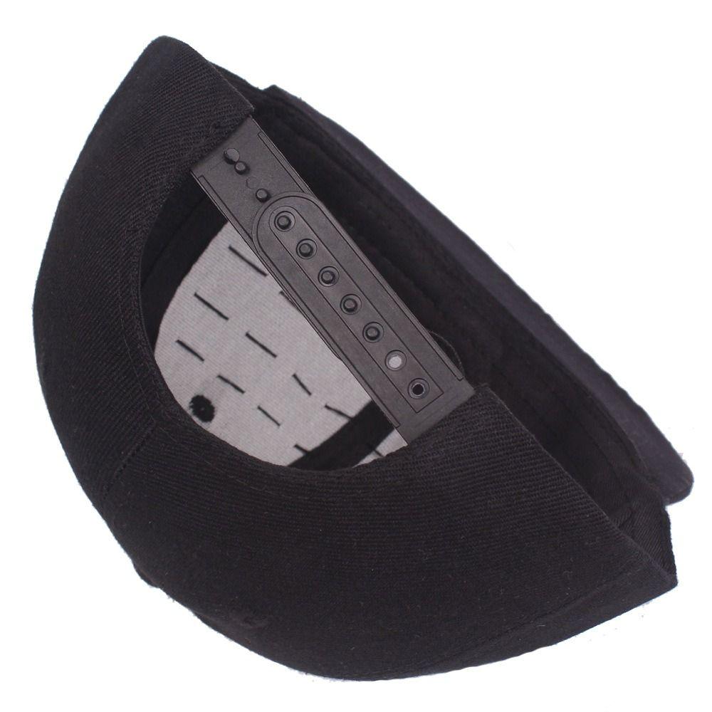 Sunshade Hip Hop Hat Adjustable Baseball Cap Casual Rivet Flat Hat Men and Women's