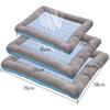 Cooling Pad Bed for Dogs Cats Puppy Kitten Cool Mat Pet Blanket Ice Silk Material Soft for Summer Sleeping Pink Blue Breathable