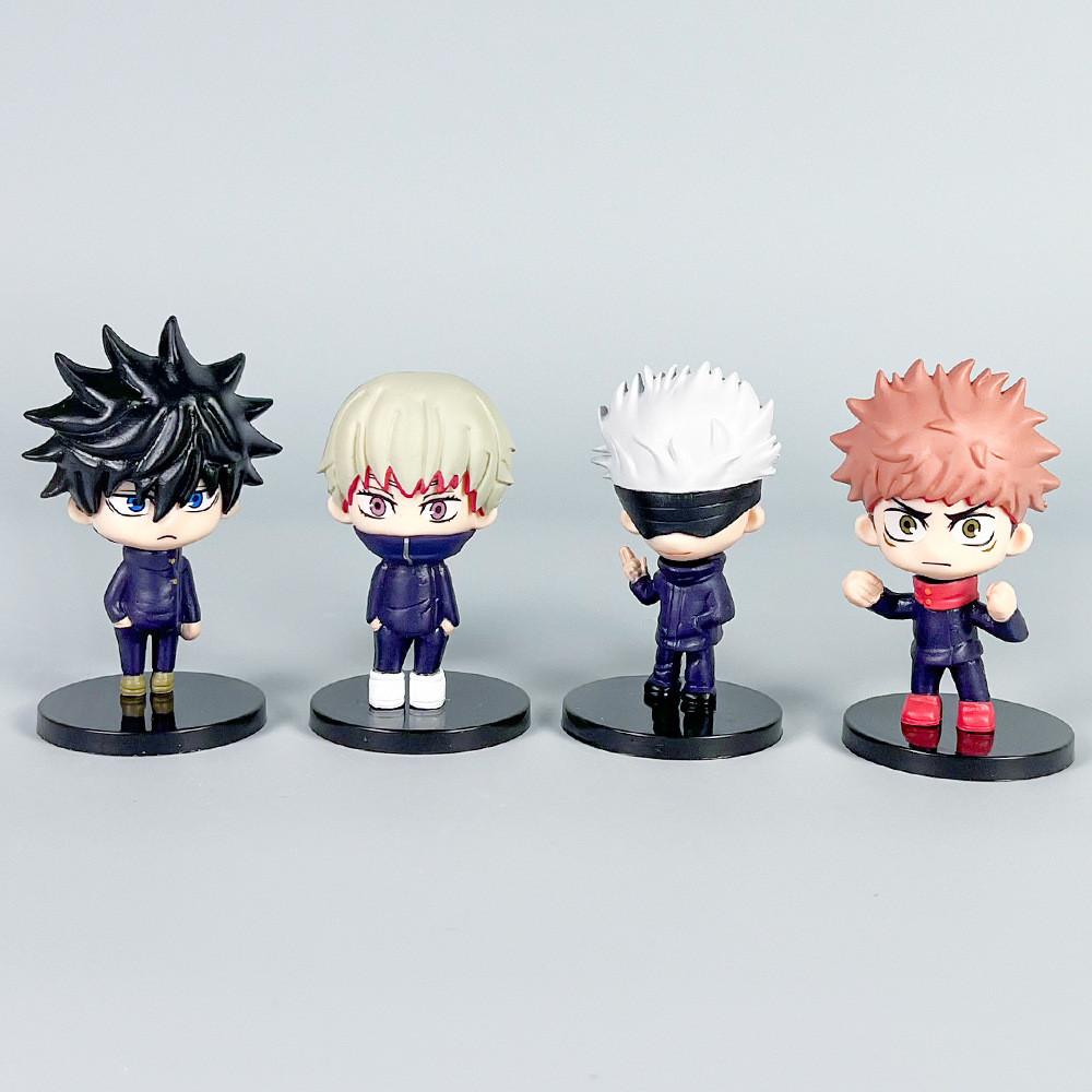 Jujutsu Kaisen Itadori Yuji Fushiguro Megumi Pvc Model Set For Anime Enthusiasts