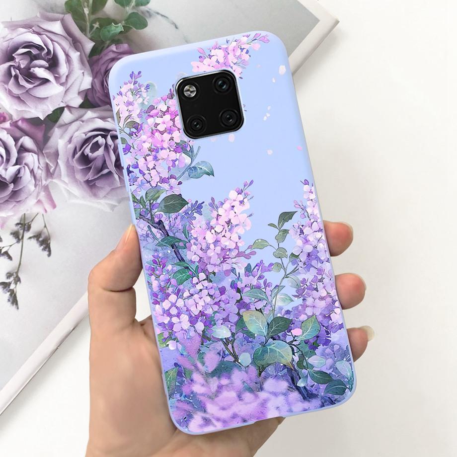 For Huawei Mate 20 Pro Case Soft Silicone Back Cover Black Cat Moon Night Funda For Huawei Mate 20 Mate20 Pro 20pro Coque Capas
