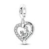 New Original Copper Black White Charms Skull Cat'S Paw Heart Beads Pendants Fit Bracelet Necklace Diy Jewelry Gift