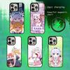 Coque de téléphone D-Dragon M-Maid K-Kanna K-Kamui Pour iPhone17,16,15,14,13 Plus,Pro Max Magnétique Pour Magsafe Chargement Sans Fil