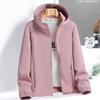 Spring and Autumn New Couple Hooded Jacket Plus Size Men's Trench Coat