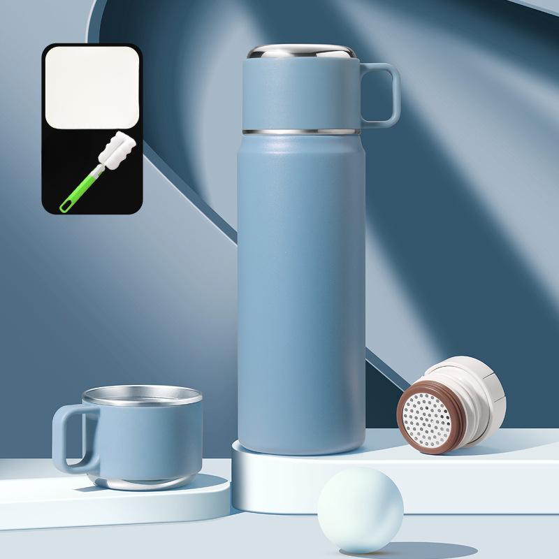 

Большая вместительная термокружка для мужчин и женщин, простой вакуумный чайник из нержавеющей стали для воды 450ml