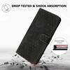 Wallet Case for Poco X8 Pro Max 5G - Leather/PU, Black, Shockproof