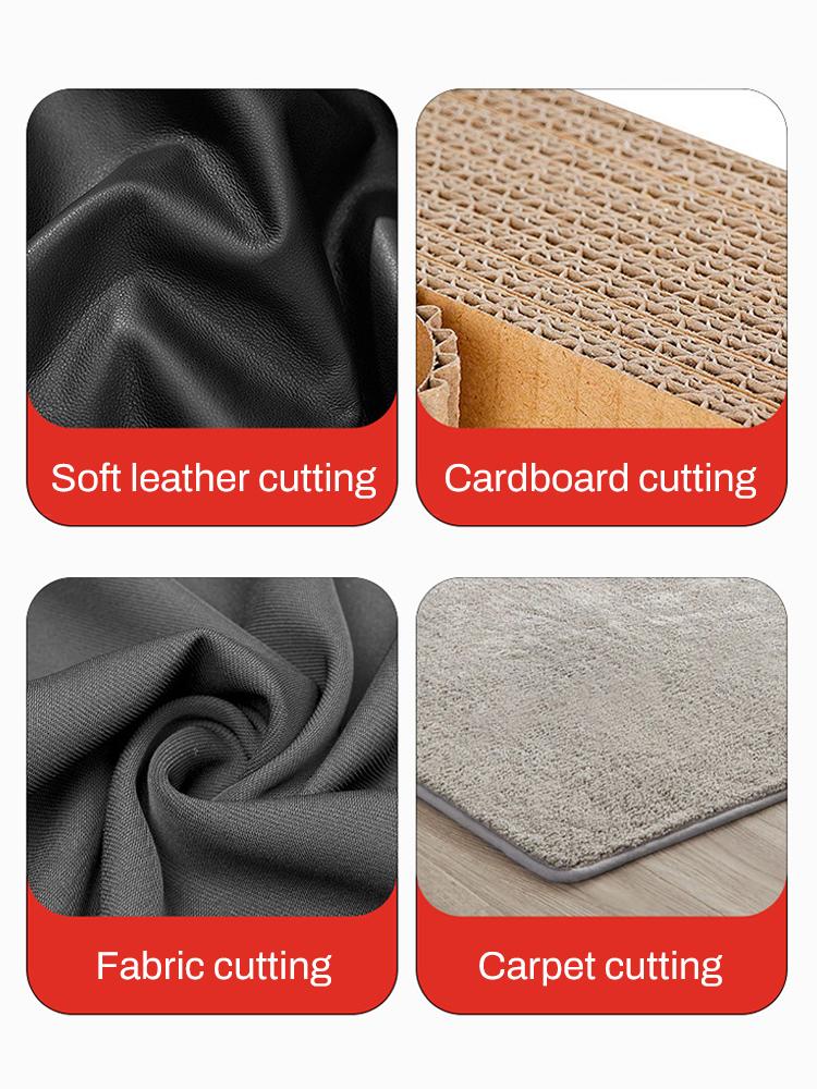 Cordless Electric Fabric Scissors With 5 Replacement Blade Cardboard Cutter Portable Home Tailor Electric Fabric Cutting Machine